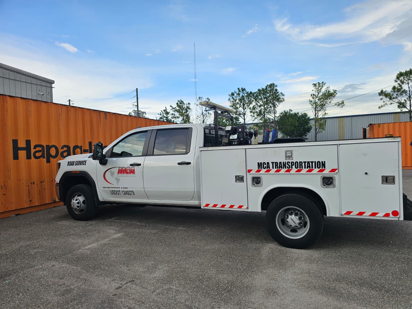 Mobile unit · side profile